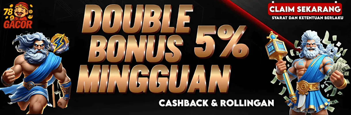 DOUBLE BONUS MINGGUAN