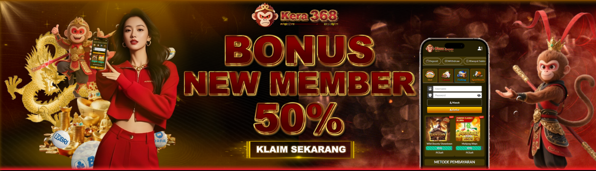 BONUS NEW MEMBER 50%